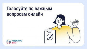 Голосуйте по важным вопросам онлайн
